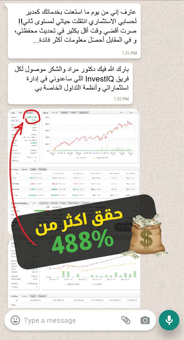 نتائج مستثمرين